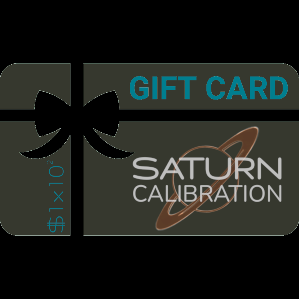 Saturn Calibration - Store Credit - XR7B3
